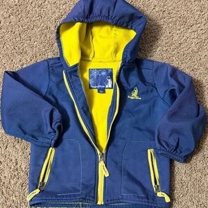 Rugged bear water resistant boys 4T hooded zip jacket
